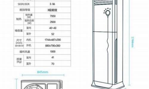 2p柜机空调尺寸_柜机2p空调适用多大面积